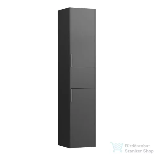 Laufen Base 165x35x33,5 cm-es 2 ajtós,1 fiókos szekrény,jobbos,Traffic grey H4027121102661