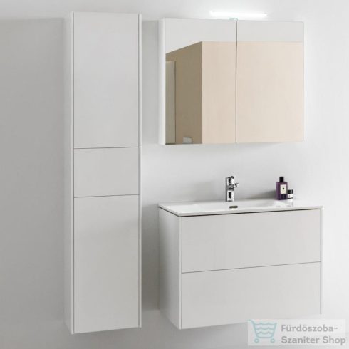 Laufen Base 165x35x33,5 cm-es 2 ajtós,1 fiókos szekrény,balos,fényes fehér H4027211102611