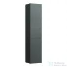 Laufen Base 165x35x33,5 cm-es 2 ajtós,1 fiókos szekrény,balos,traffic grey H4027211102661