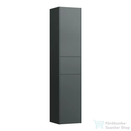 Laufen Base 165x35x33,5 cm-es 2 ajtós,1 fiókos szekrény,balos,traffic grey H4027211102661