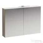 Laufen BASE 100 tükrös szekrény, világítással és dugaljzattal, világos szil H4028521102621