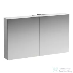  Laufen BASE 120 tükrös szekrény, világítással és dugaljzattal, fényes fehér H4029021102611