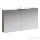 Laufen BASE 120 tükrös szekrény, világítással és dugaljzattal, világos szil H4029021102621
