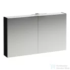 Laufen BASE 120 tükrös szekrény, világítással és dugaljzattal, sötétbarna szil H4029021102631