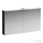 Laufen BASE 120 tükrös szekrény, világítással és dugaljzattal, traffic grey H4029021102661