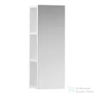 Laufen Base 70x25x18,5 cm-es nyitott polcos elem, tükörrel, matt fehér H4029501102601