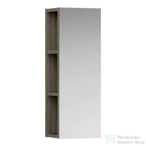 Laufen Base 70x25x18,5 cm-es nyitott polcos elem, tükörrel, világos szil H4029501102621