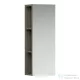 Laufen Base 70x25x18,5 cm-es nyitott polcos elem, tükörrel, világos szil H4029501102621