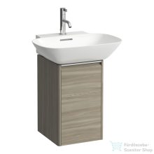   Laufen Base 31,7x33,9x51,5 cm-es 1 ajtós alsószekrény eloxált alumínium fogantyúval,H815302 mosdóhoz,jobbos,világos szil H4030221102621