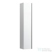   Laufen Base 165x35x33,5 cm-es 1 ajtós szekrény fekete fogantyúval,balos,fényes fehér H4030331102611