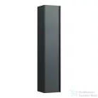 Laufen Base 165x35x33,5 cm-es 1 ajtós szekrény fekete fogantyúval,balos,Traffic grey H4030331102661