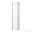 Laufen Base 165x35x33,5 cm-es 1 ajtós szekrény fekete fogantyúval,jobbos,fényes fehér H4030341102611