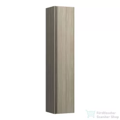   Laufen Base 165x35x33,5 cm-es 1 ajtós szekrény fekete fogantyúval,jobbos,Világos szil H4030341102621