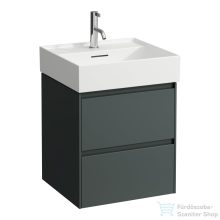   Laufen Lani 48 cm-es 2 fiókos alsószekrény H810081 mosdóhoz,Traffic grey H4035121122661