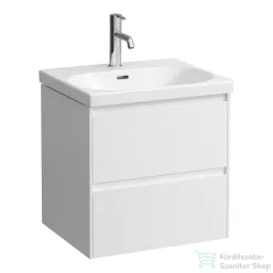   Laufen Lani 53,5 cm-es 2 fiókos alsószekrény H810082 mosdóhoz,matt fehér H4035221122601