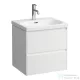 Laufen Lani 53,5 cm-es 2 fiókos alsószekrény H810082 mosdóhoz,matt fehér H4035221122601