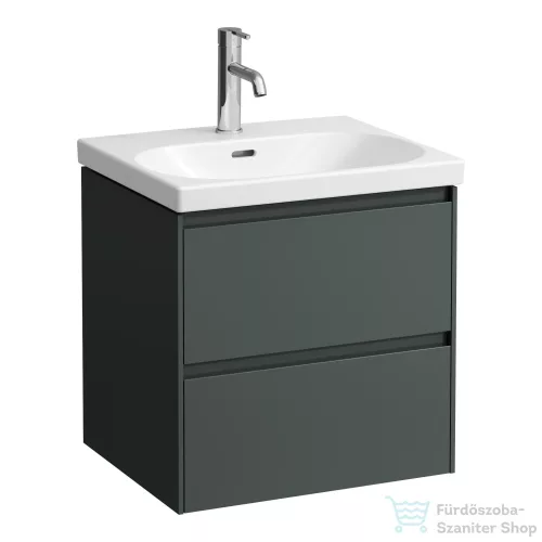 Laufen Lani 53,5 cm-es 2 fiókos alsószekrény H810082 mosdóhoz,traffic grey H4035221122661