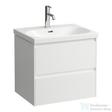   Laufen Lani 58,5 cm-es 2 fiókos alsószekrény H810083 mosdóhoz,matt fehér H4035321122601