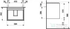 Laufen Lani 58,5 cm-es 2 fiókos alsószekrény H810083 mosdóhoz,matt fehér H4035321122601