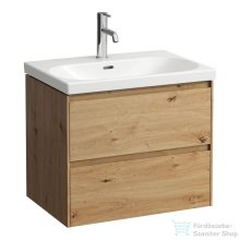   Laufen Lani 63,5 cm-es 2 fiókos alsószekrény H810084 mosdóhoz,Vad tölgy H4035421122671