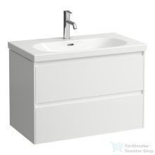   Laufen Lani 78,5 cm-es 2 fiókos alsószekrény H810087 mosdóhoz,matt fehér H4035521122601
