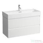 Laufen Lani 98,5 cm-es 2 fiókos alsószekrény H810089 mosdóhoz,fényes fehér H4035621122611