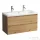 Laufen Lani 98,5 cm-es 2 fiókos alsószekrény H810089 mosdóhoz,Vad tölgy H4035621122671