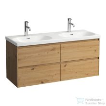   Laufen Lani 118 cm-es 4 fiókos alsószekrény H814081 mosdóhoz,Vad tölgy H4035741122671