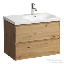   Laufen Lani 73,5 cm-es 2 fiókos alsószekrény H817085 mosdóhoz,Vad tölgy H4035821122671