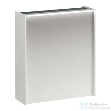   Laufen LANI tükrös szekrény, 60 cm, 1 ajtóval, ajtózsanér bal oldalon, matt fehér H4037311122601