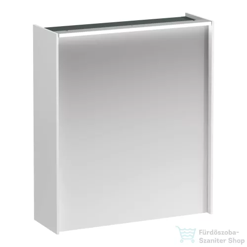 Laufen LANI tükrös szekrény, 60 cm, 1 ajtóval, ajtózsanér bal oldalon, matt fehér H4037311122601