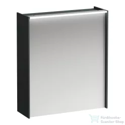   Laufen LANI tükrös szekrény, 60 cm, 1 ajtóval, ajtózsanér bal oldalon, Traffic Grey H4037311122661