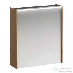   Laufen LANI tükrös szekrény, 60 cm, 1 ajtóval, ajtózsanér bal oldalon, Vad tölgy H4037311122671