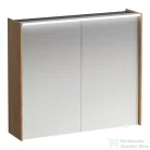 Laufen LANI tükrös szekrény, 80 cm, 2 ajtóval, LED-világítással, Vad tölgy H4037621122671