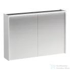 Laufen LANI tükrös szekrény, 100 cm, 2 ajtóval, LED-világítással, matt fehér H4037921122601