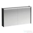 Laufen LANI tükrös szekrény, 120 cm, 2 ajtóval, LED-világítással, Traffic grey H4038221122661