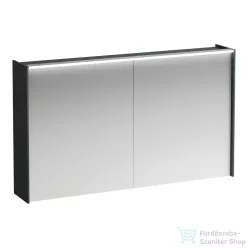   Laufen LANI tükrös szekrény, 120 cm, 2 ajtóval, LED-világítással, Traffic grey H4038221122661