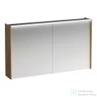 Laufen LANI tükrös szekrény, 120 cm, 2 ajtóval, LED-világítással, Vad tölgy H4038221122671