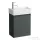 Laufen Lani 43,5 cm-es 1 ajtós alsószekrény H815335 mosdóhoz ajtózsanér bal oldalon, Traffic Grey H4039011122661