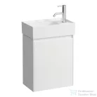 Laufen Lani 43,5 cm-es 1 ajtós alsószekrény H815334 mosdóhoz ajtózsanér jobb oldalon, fényes fehér H4039021122611