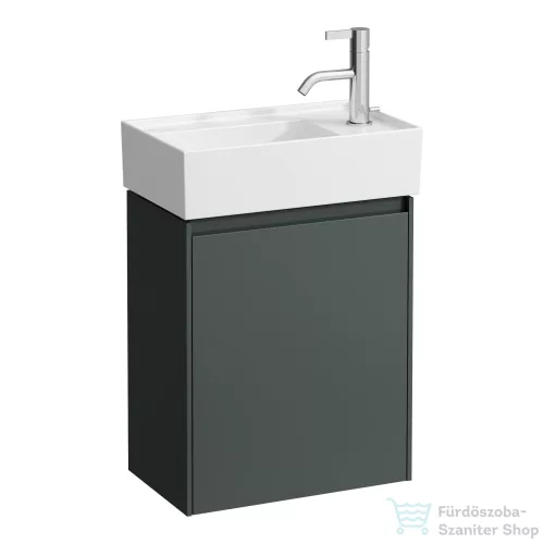 Laufen Lani 43,5 cm-es 1 ajtós alsószekrény H815334 mosdóhoz ajtózsanér jobb oldalon, Traffic Grey H4039021122661