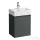 Laufen Lani 43,5 cm-es 1 ajtós alsószekrény H815330 mosdóhoz ajtózsanér bal oldalon, Traffic Grey H4039111122661
