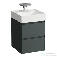   Laufen Lani 45 alsószekrény, 2 fiókkal, H815331 mosdóhoz, Traffic Grey H4039221122661