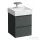 Laufen Lani 45 alsószekrény, 2 fiókkal, H815331 mosdóhoz, Traffic Grey H4039221122661