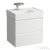 Laufen Lani 60 alsószekrény, 2 fiókkal, H810334 mosdóhoz, matt fehér H4039321122601
