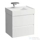 Laufen Lani 60 alsószekrény, 2 fiókkal, H810334 mosdóhoz, fényes fehér H4039321122611
