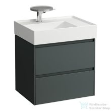   Laufen Lani 60 alsószekrény, 2 fiókkal, H810334 mosdóhoz, Traffic Grey H4039321122661