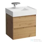 Laufen Lani 60 alsószekrény, 2 fiókkal, H810334 mosdóhoz, Vad tölgy H4039321122671