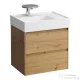 Laufen Lani 60 alsószekrény, 2 fiókkal, H810334 mosdóhoz, Vad tölgy H4039321122671