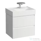 Laufen Lani 60 alsószekrény, 2 fiókkal, H810335 mosdóhoz, fényes fehér H4039421122611